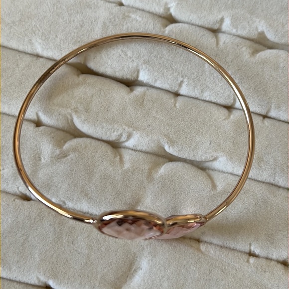 Vintage Neiman Marcus crystal and cuff bracelet - Picture 2 of 3